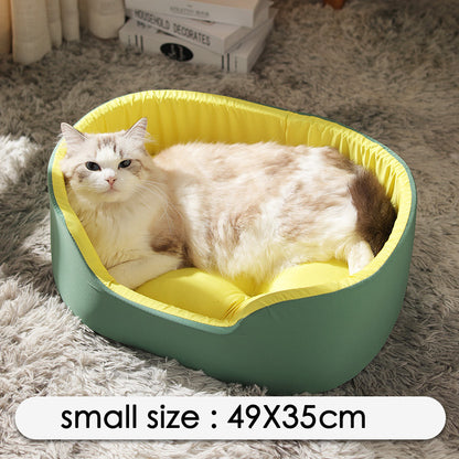 Winter pet kennel, universal washable for all seasons, warm sleep.