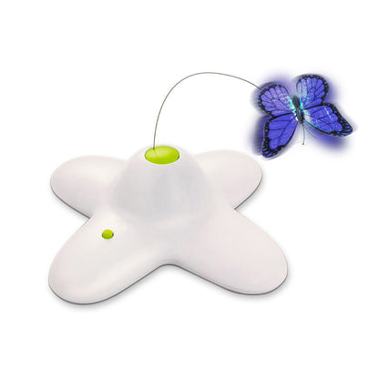 Funny Butterfly Flying Cat Toy - Amusing Cat Entertainment