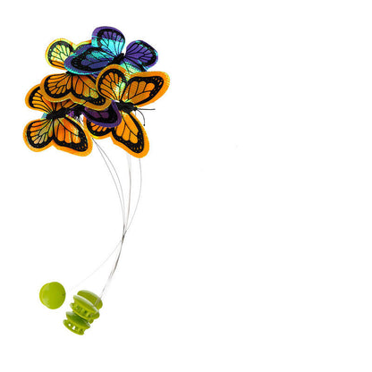 Funny Butterfly Flying Cat Toy - Amusing Cat Entertainment